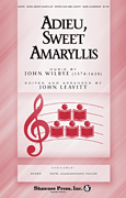 Adieu, Sweet Amaryllis SATB choral sheet music cover